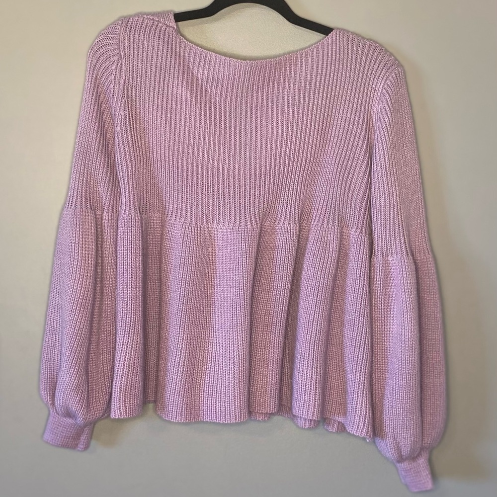 Shein purple sweater